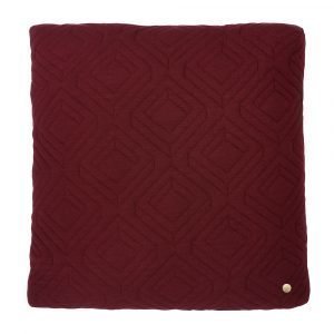 Ferm Living Quilt Tyyny Bordeaux 45x45 Cm