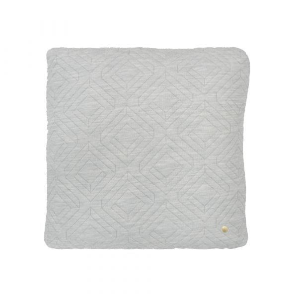 Ferm Living Quilt Tyyny Vaalenharmaa 45x45 Cm