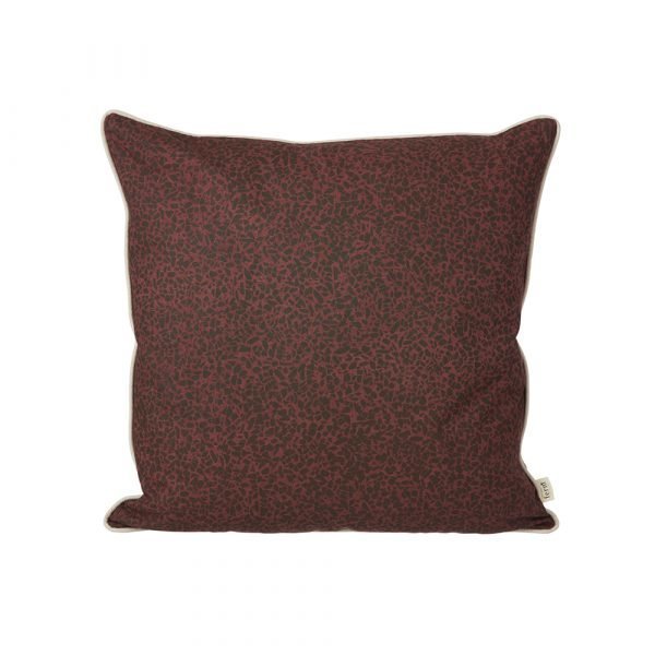 Ferm Living Terrazzo Tyyny Bordeaux 50x50 Cm