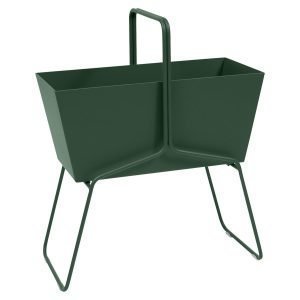 Fermob Basket Istutusruukku High Cedar Green