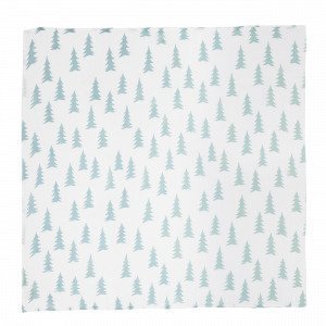 Fine Little Day Gran Muslin Blanket Musliinihuopa Sininen 120x120 Cm