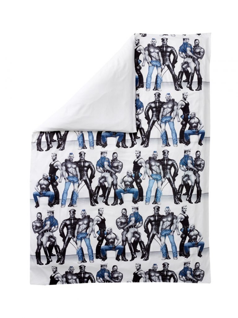 Finlayson Tom Of Finland Blue Squad Pussilakana Sisustuskauppa24.fi