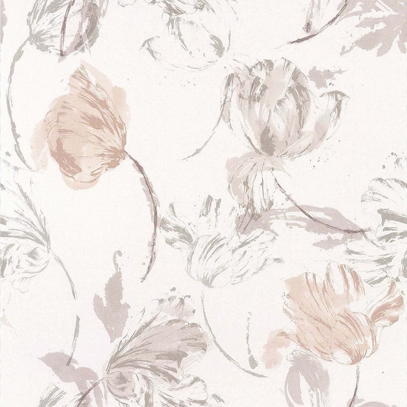 Floral Dance Tapetti Beige