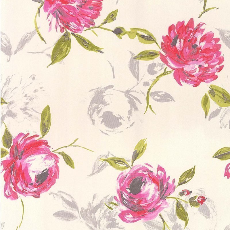 Floral Dance Tapetti Beige