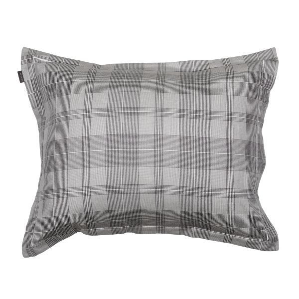 Gant Home Flanell Check Tyynyliina Harmaa 50x60 Cm