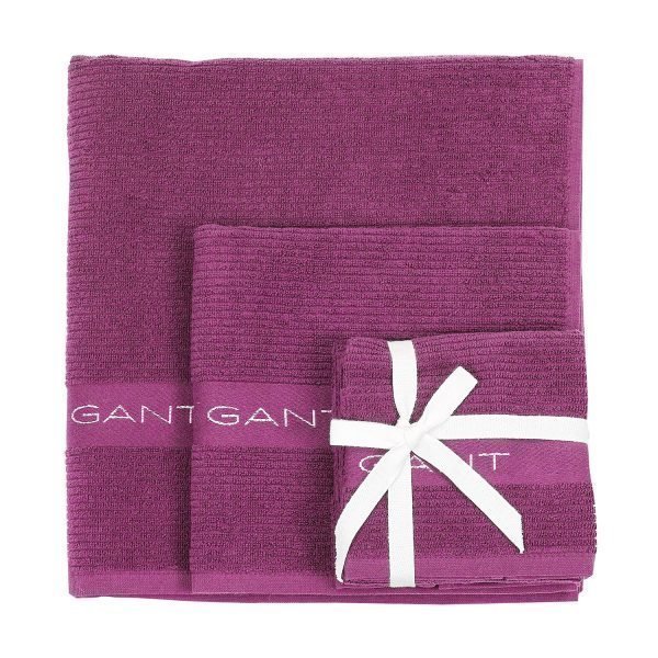 Gant Home Promotion Pyyheliina Magenta Purple 30x45 Cm 2 Kpl