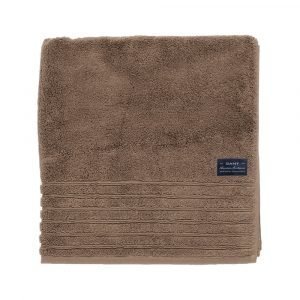 Gant Home Solid Terry Pyyheliina Mid Brown 140x70 Cm