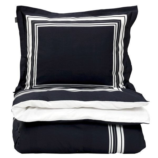 Gant Home White Frame Pussilakana Yhdelle Sateen Blue