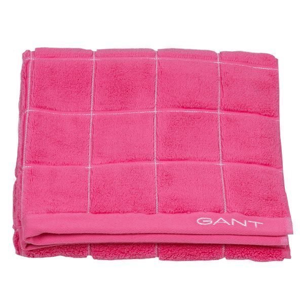 Gant Home Window Check Pyyheliina Rapture Rose 70x140 Cm