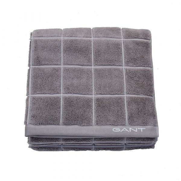 Gant Home Window Check Pyyheliina Sheep Grey 70x50 Cm