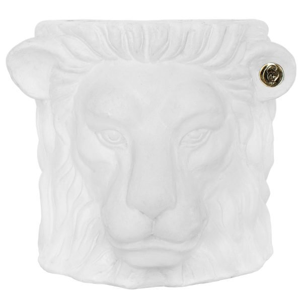Garden Glory Lion Pot Ruukku S Valkoinen