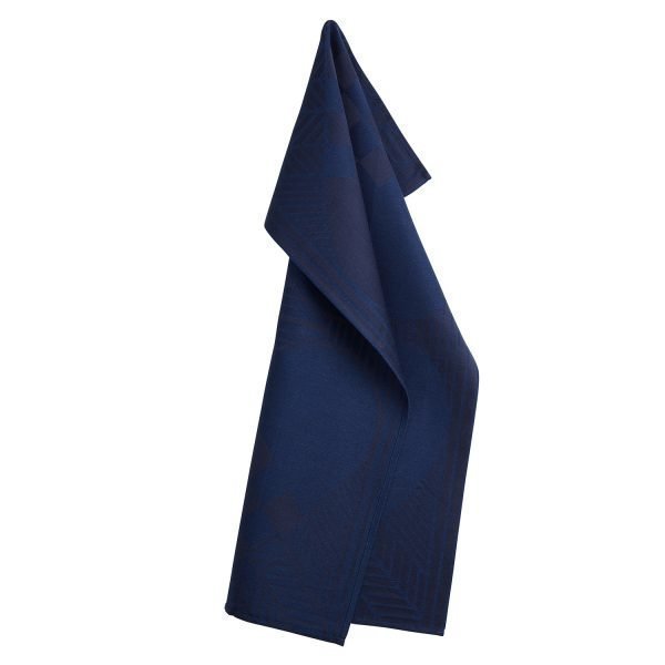 Georg Jensen Damask Christmas Pyyheliina Blue 50x80 Cm