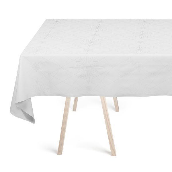 Georg Jensen Damask Finnsdottir Pöytäliina Valkoinen 140x205 Cm