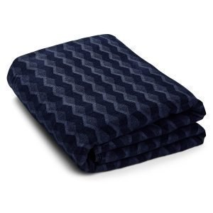 Georg Jensen Damask Kubus Päiväpeite Navy Blazer 260x260 Cm