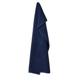 Georg Jensen Damask Terry Pyyheliina Navy Blue 40x70 Cm