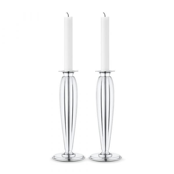 Georg Jensen Legacy Kynttilänjalat 2-Pakkaus