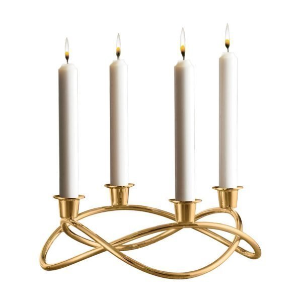 Georg Jensen Season Kynttilänjalka Adventti Kruunu