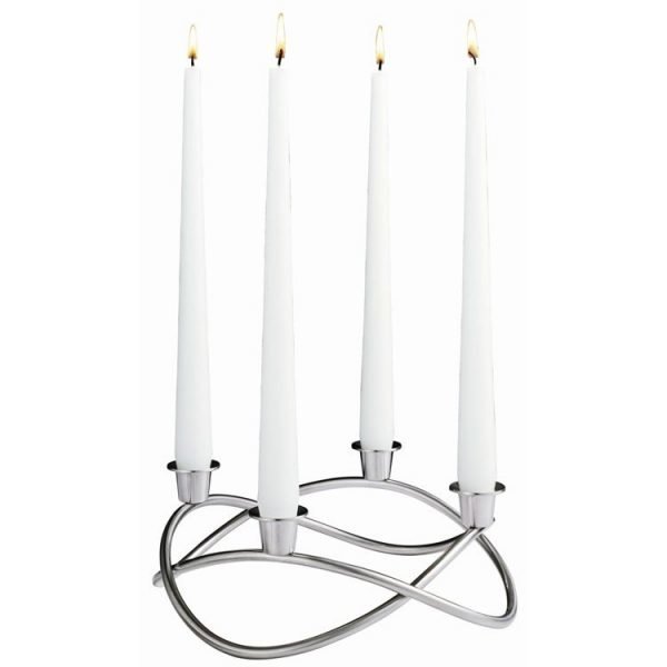 Georg Jensen Season Kynttilänjalka Ruostumaton Teräs