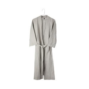 Granit Kimono Beige Bomull / Linne