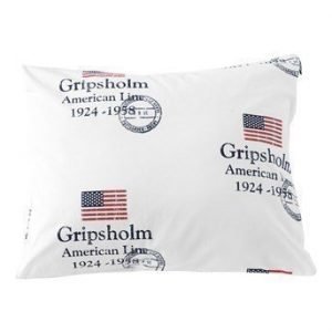 Gripsholm Tyynyliina American Line 2-Pakkaus Valkoinen