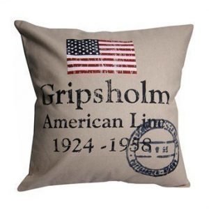 Gripsholm Tyynynpäällinen American Line Hiekka