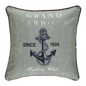 Gripsholm Tyynynpäällinen Grand Harbour Harmaa