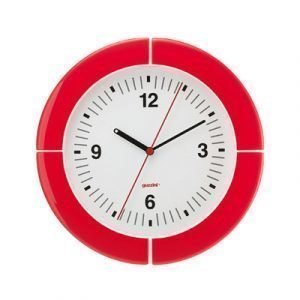 Guzzini I Clock Seinäkello Punainen