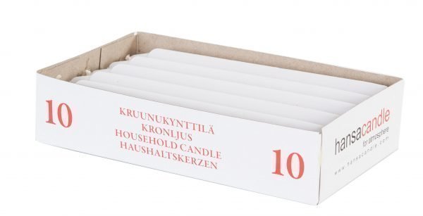 Hansa Candle Kruunukynttilä 17 Cm 10 Kpl / Pkt