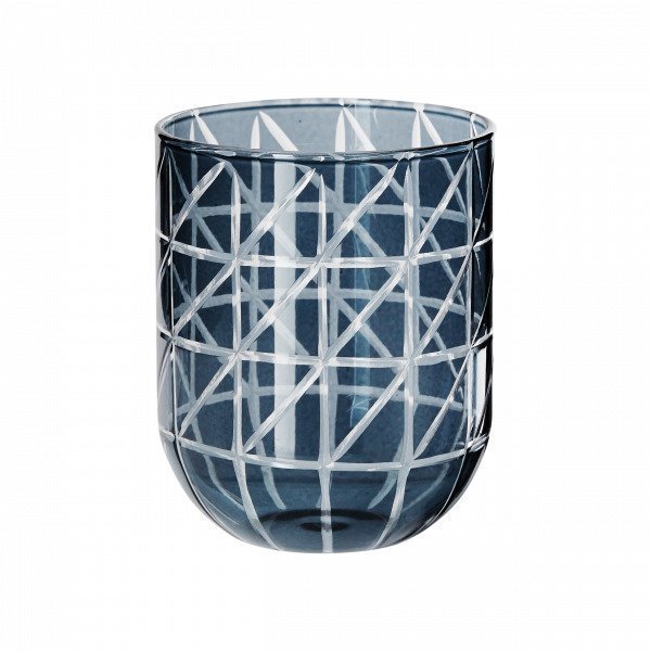 Hemtex Aletta Tealight Cup Kynttilälyhty Harmaansininen 8x8 Cm