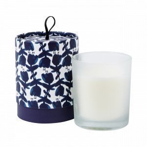 Hemtex Bluebelle Scented Candle Round Box Tuoksukynttilä Sininen 8x8 Cm