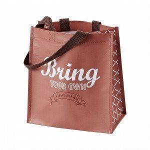 Hemtex Bring Lunch Bag Eväslaukku Englanninpunainen 13x24 Cm