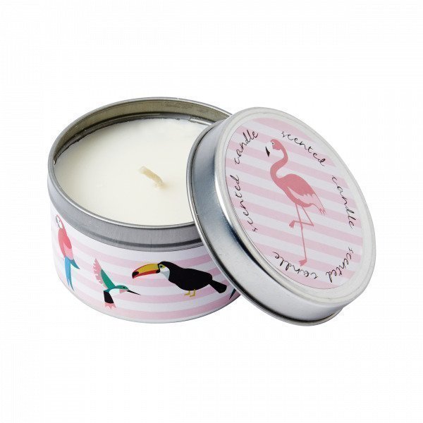 Hemtex Eden Scented Candle In Tin Box Tuoksukynttilä Multi 6x6 Cm