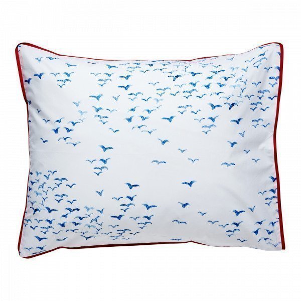 Hemtex Flock Pillowcase Tyynyliina Sininen 50x60 Cm