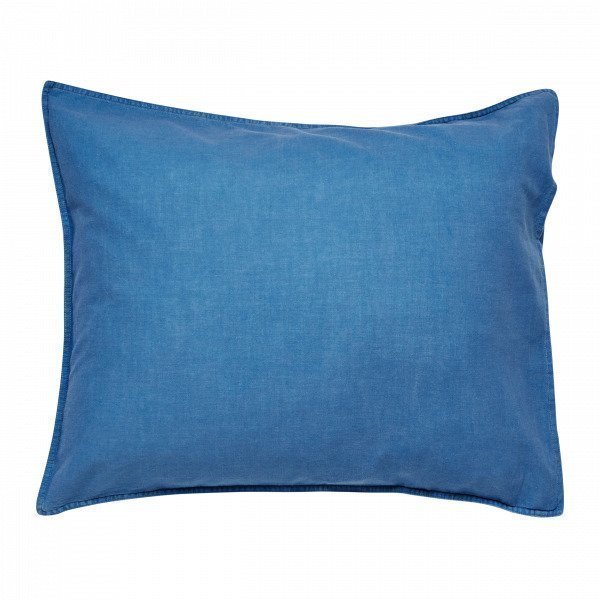 Hemtex Grace Eco Pillowcase Tyynyliina Koboltinsininen 50x60 Cm