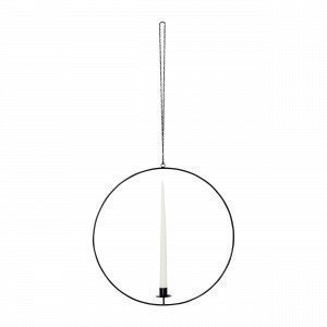 Hemtex Halo Hanging Candle Holder Kynttilänjalka Hopea 2x40 Cm