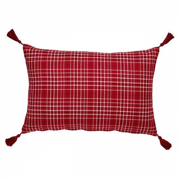 Hemtex Ida Cushion Koristetyyny Joulunpunainen 40x60 Cm