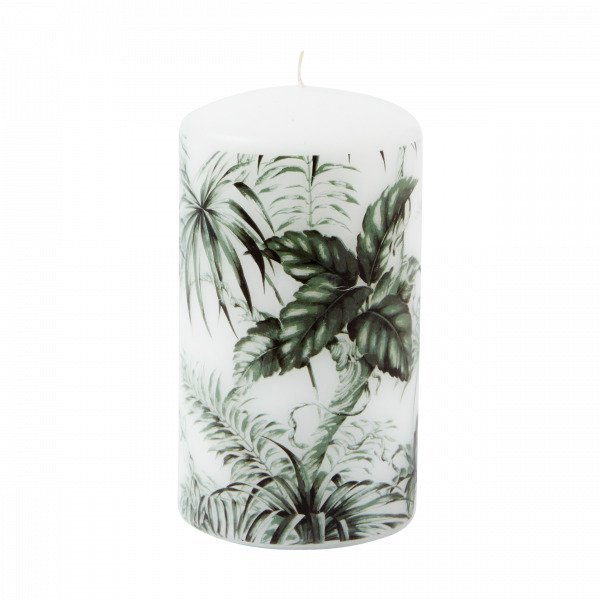 Hemtex Kampala Pillar Candle Kynttilä Vihreä