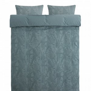 Hemtex Kingsize Fern Pussilakanasetti Vihreä 230x220 Cm