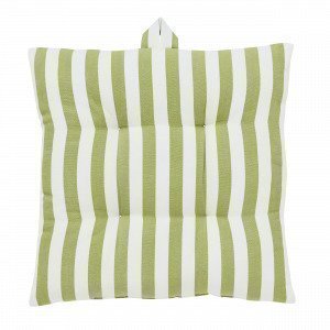 Hemtex Lea Stripe Istuintyyny Vaaleanvihreä 40x40 Cm