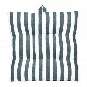 Hemtex Lea Stripe Istuintyyny Vihreä 40x40 Cm