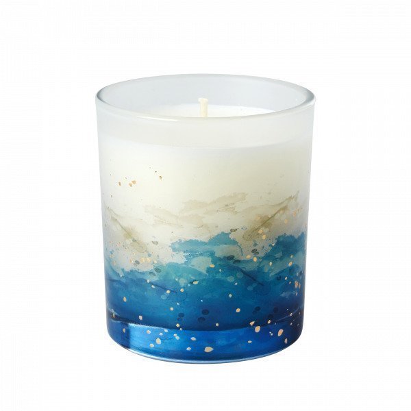 Hemtex Ocean Candle In Cup Ocean Kynttilä Sininen