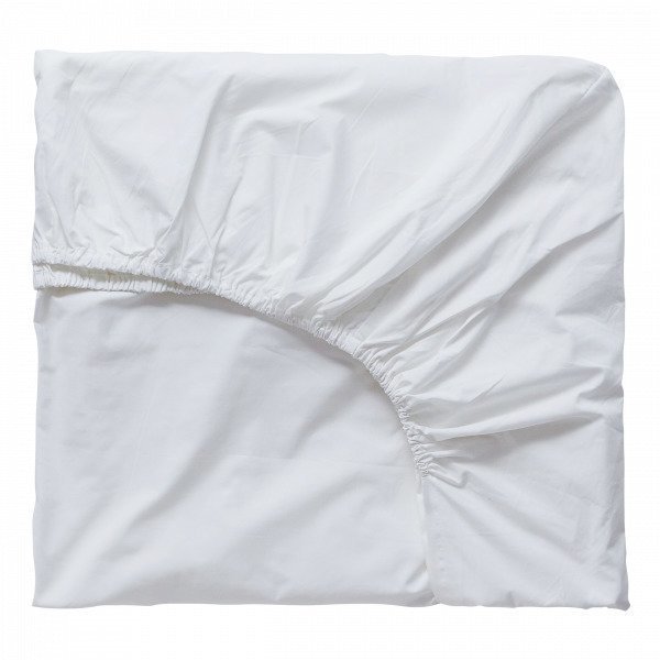 Hemtex Percale Muotoonommeltu Lakana Valkoinen 105x200 Cm