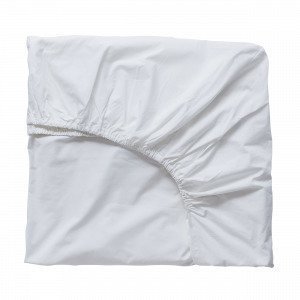 Hemtex Percale Muotoonommeltu Lakana Valkoinen 120x200 Cm