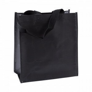 Hemtex Plain Lunch Bag Eväslaukku Musta 24x13 Cm
