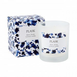 Hemtex Plask Scented Candle In Box Tuoksukynttilä Sininen 7x7 Cm