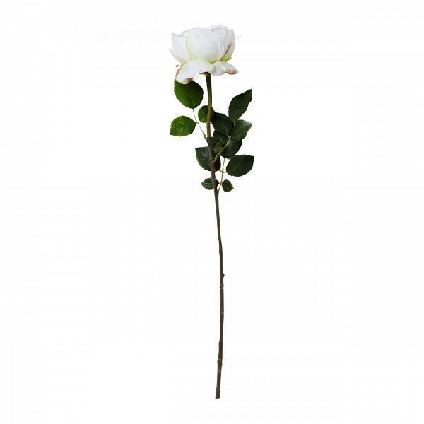 Hemtex Rose Textile Flower Tekokukka Kermanvalkoinen 13x67 Cm