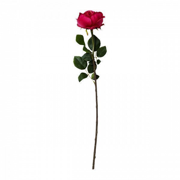 Hemtex Rose Textile Flower Tekokukka Tummanroosa 13x67 Cm