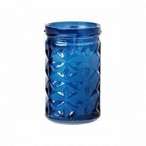 Hemtex Sea Candle In Glass Cup Kynttilä Sininen
