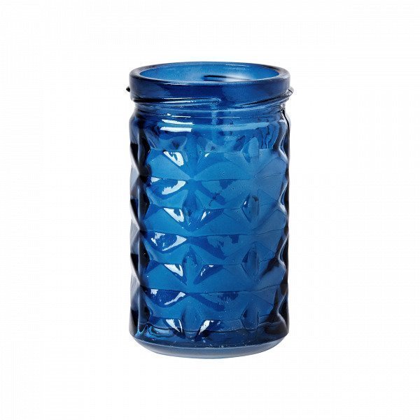 Hemtex Sea Candle In Glass Cup Kynttilä Sininen