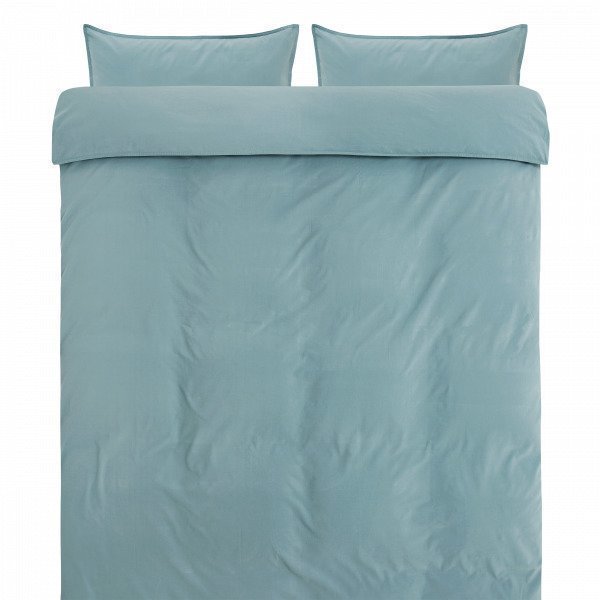 Hemtex Smooth Eco Bedset Pussilakanasetti Jäänsininen 230x220 Cm